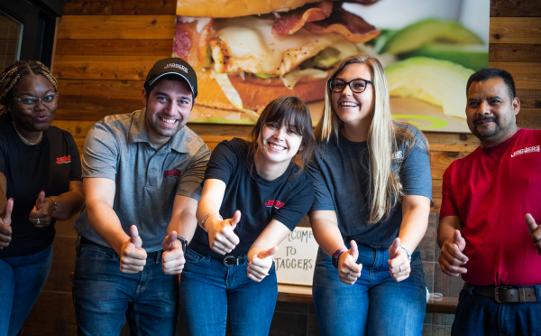 Employees in a restaurant